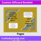Custom Giftcard Booklet