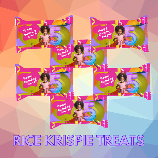 Customized Rice Krispie Treats