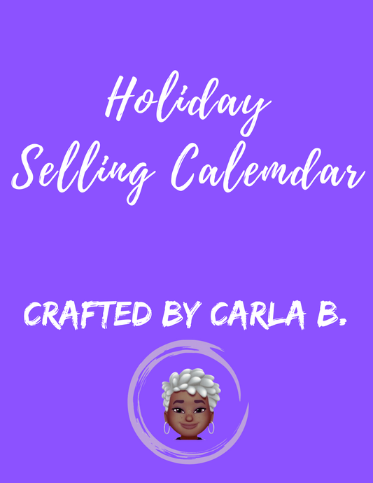 Holiday Crafting Calendar