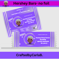 Customized Candy Bars NO Foil