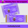 Customized Candy Bars with Foil