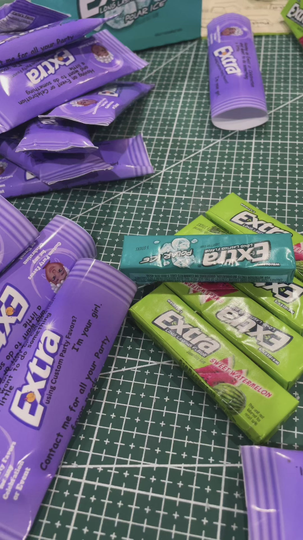 Extra Gum Wrap- 5 stick pack