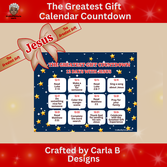 The Greatest Gift Countdown